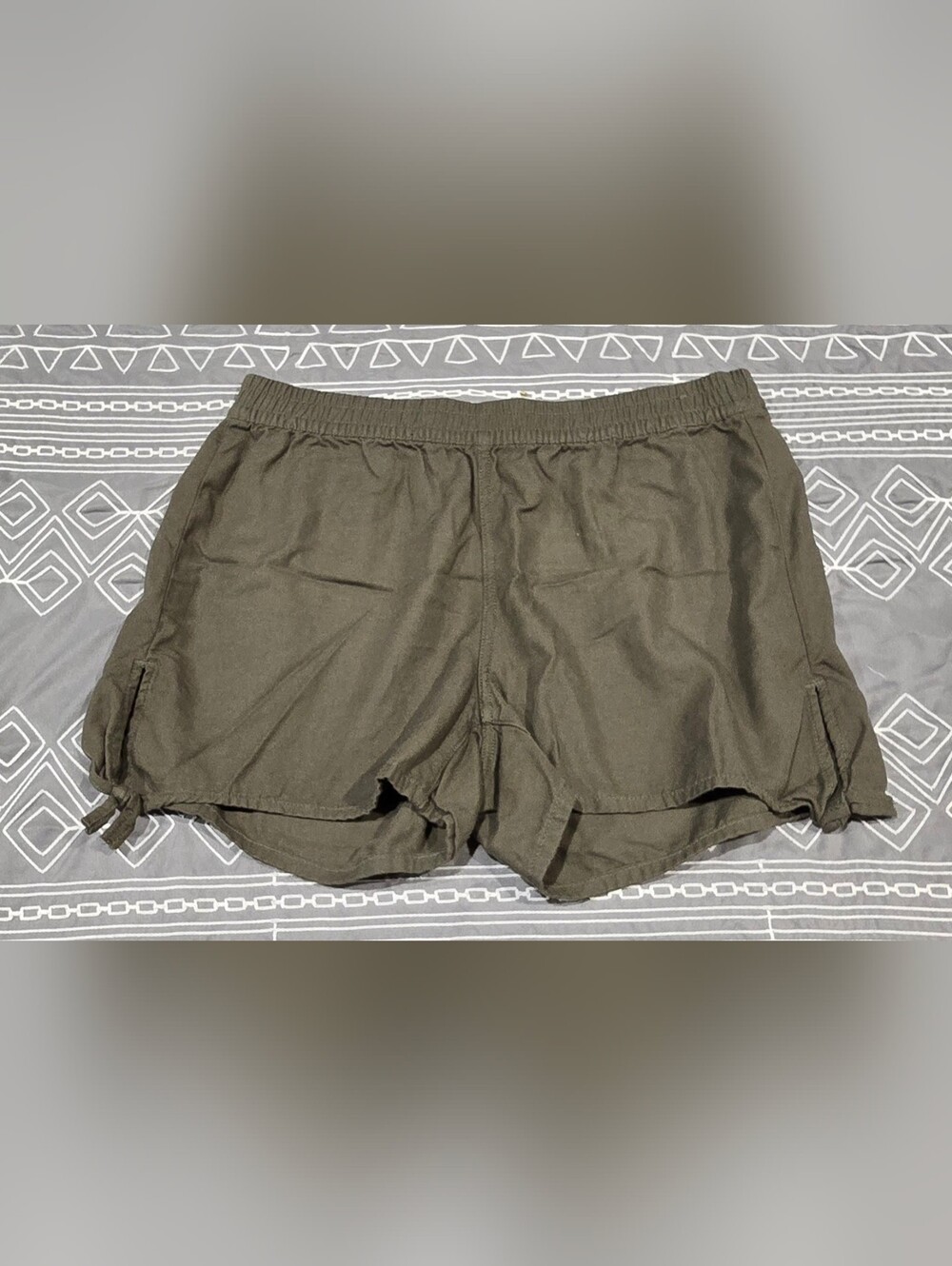 Madewell Pullon Side Tie Detail Shorts Size Small